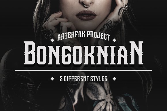 Bongoknian: A Modern Marketing Font with Classic Character