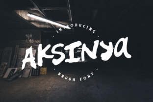 Choosing Aksinya Brush: A Display Font for Digital Brand Personality