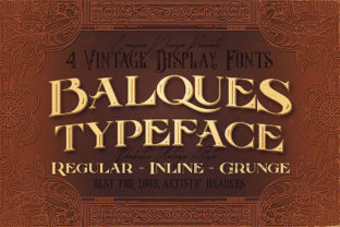 Choosing Balques as a Display Font for a Boutique Online Store