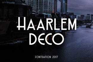 Haarlem Deco: A Typeface for Bold, Memorable Branding