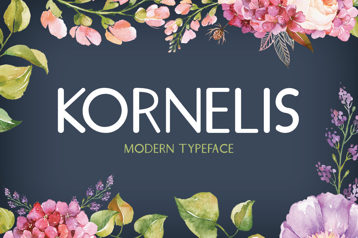 Kornelis: A Modern Rounded Typeface for Editorial Design