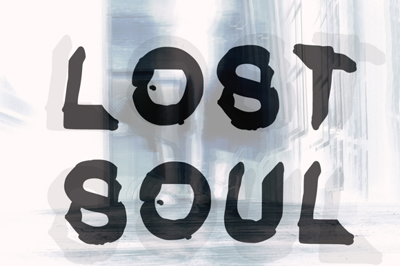 Lost Soul: A Haunting Display Font for Craft Projects