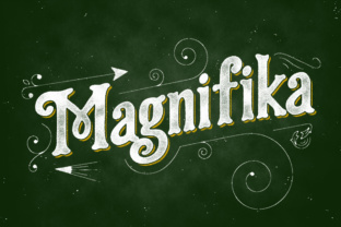Magnifika: A Victorian Display Font With Soul