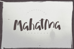Mahatma: A Playful Display Font for Bold Marketing Visuals