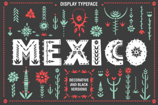 Mexico Duo Font: A Playful Typeface for Makers