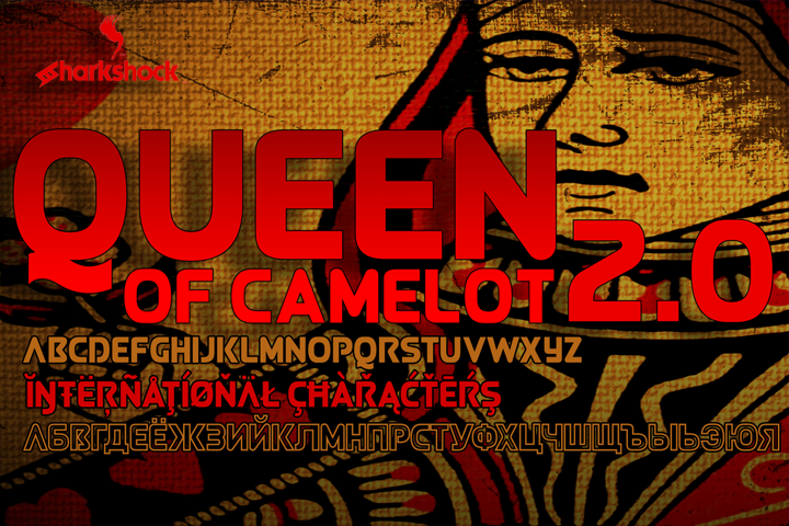 Queen of Camelot 2.0: A Refined Typeface for Makers