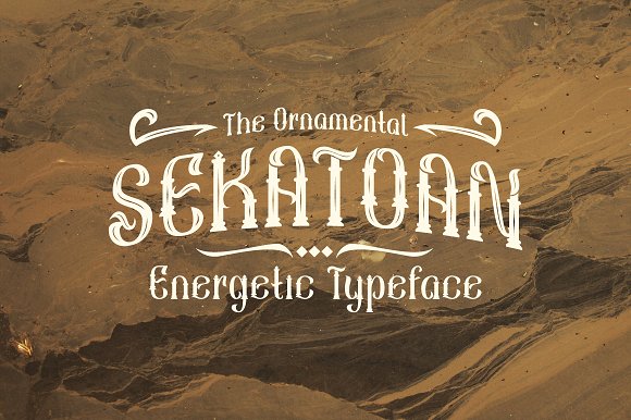 Sekatoan: A Classical Display Typeface for Editorial Design