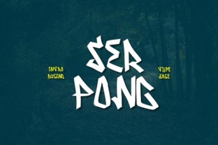 Serpong: A Graffiti Font That Makes Web Layouts Feel Alive