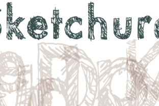 Sketchura: A Font with a Handmade Heart for Your Products