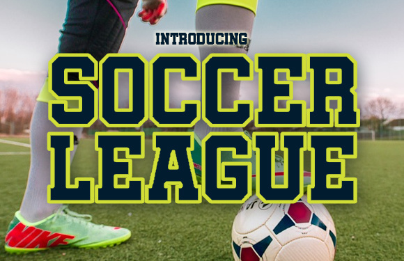 Soccer League: A Bold Athletic Font for Dynamic Branding