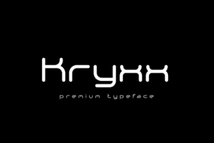 Testing Kryxx Typeface in a Real Web Design Project