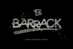 The Barrack: A Display Font for Campaigns That Need a Handwritten Punch