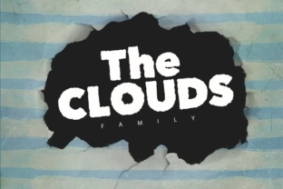 The Clouds: A Playful Display Font for Branding