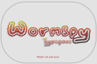Wormspy: A Quirky Decorative Font with Real Branding Charm